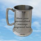 Engraved - AVRO Vulcan XH558 Pewter Tankard